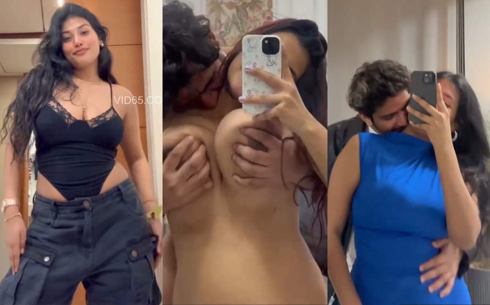 Indian BF Pressing His GF’s Boobs Viral Video