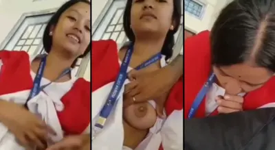 Assame College Lovers Bj and Boobs Sucking By Lover Full Video