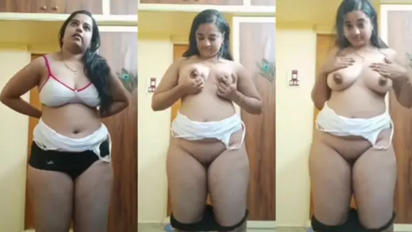 Moti Tamil Ladki ke Boobs aur Chut ka Closeup Dikha HD Video