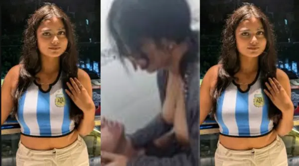 Sexy Bengali College Babe Riding in Restaurant HD Video